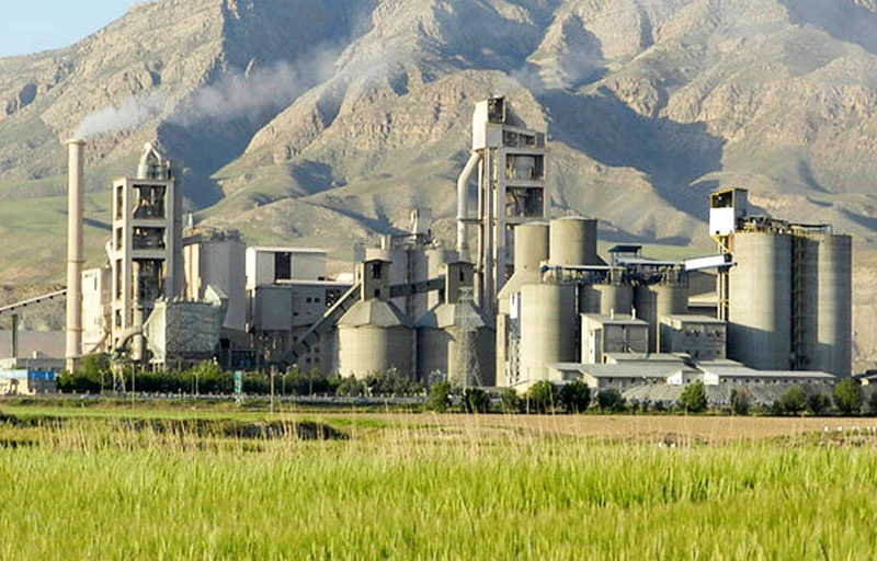 مناطق فعال کارخانه سیمان