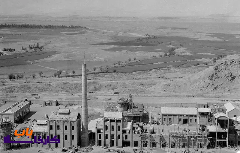 The oldest cement factory in Iran